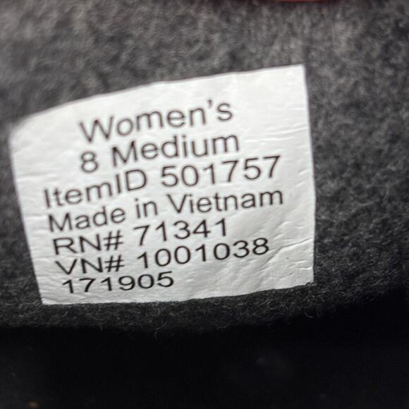 L.L. Bean Clog Women's Size 8 Black Suede North Haven Knit Trim Slip On Comfort - Picture 9 of 11
